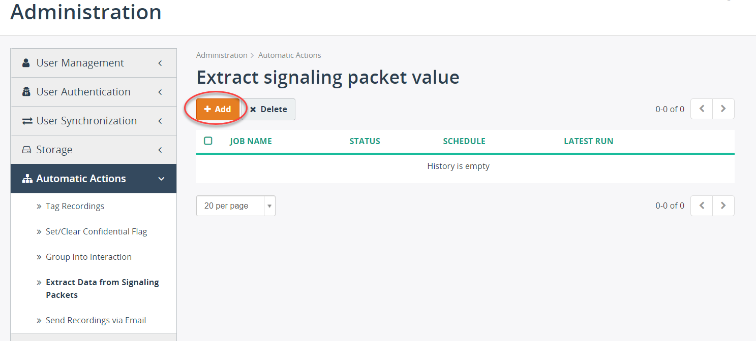 Extract Data from Signaling Packets New Job