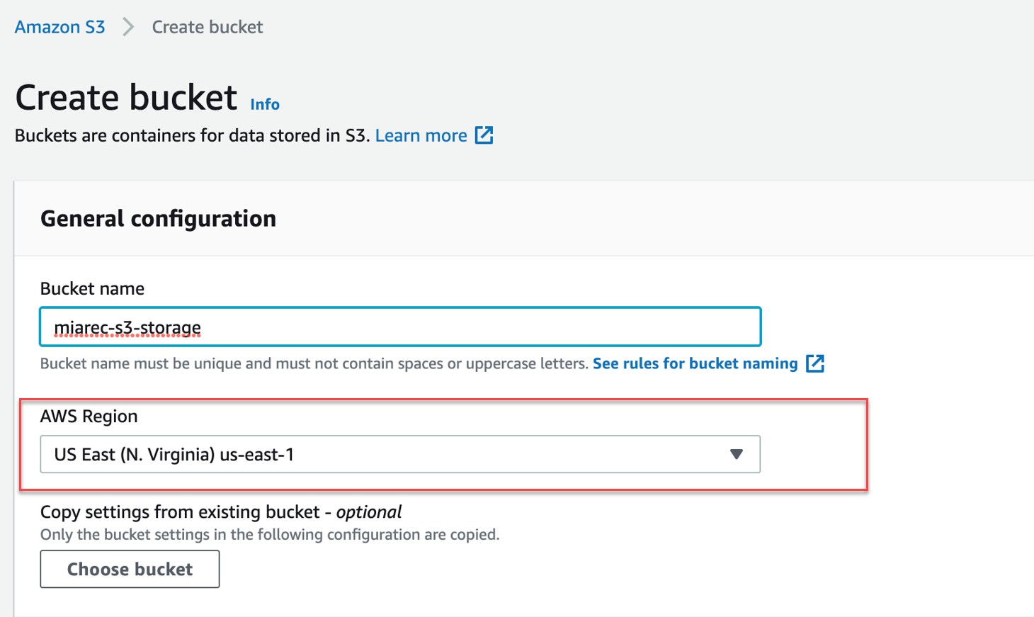 AWS Region