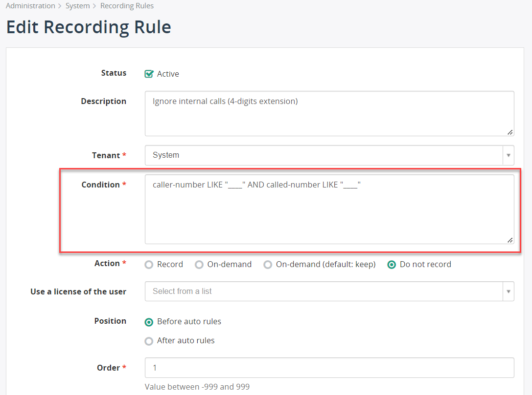 Custom Recording Rules