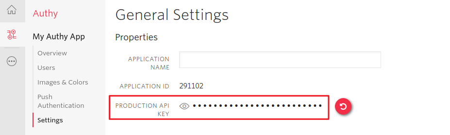 General Settings Page