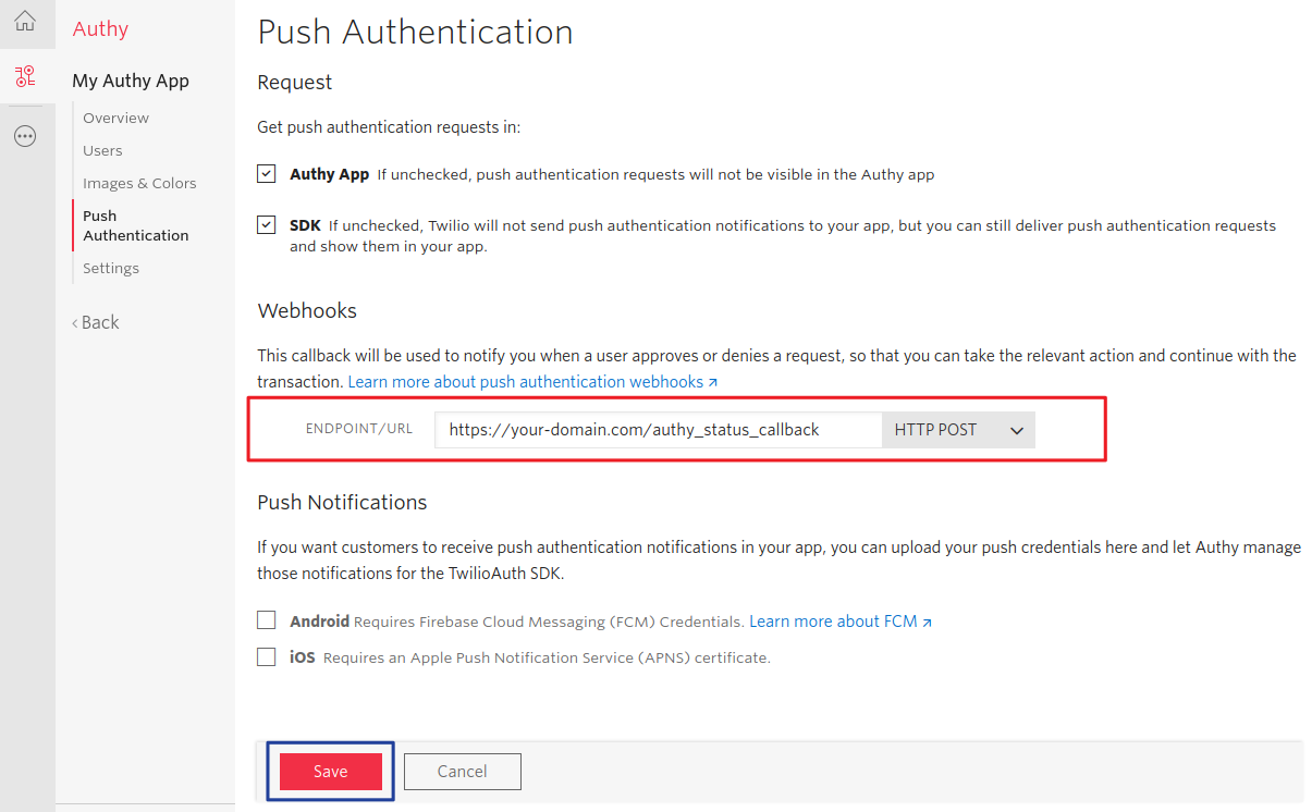 Push Authentication