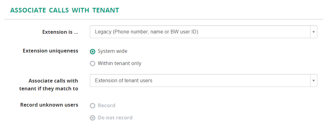 Associate Calls With Tenant