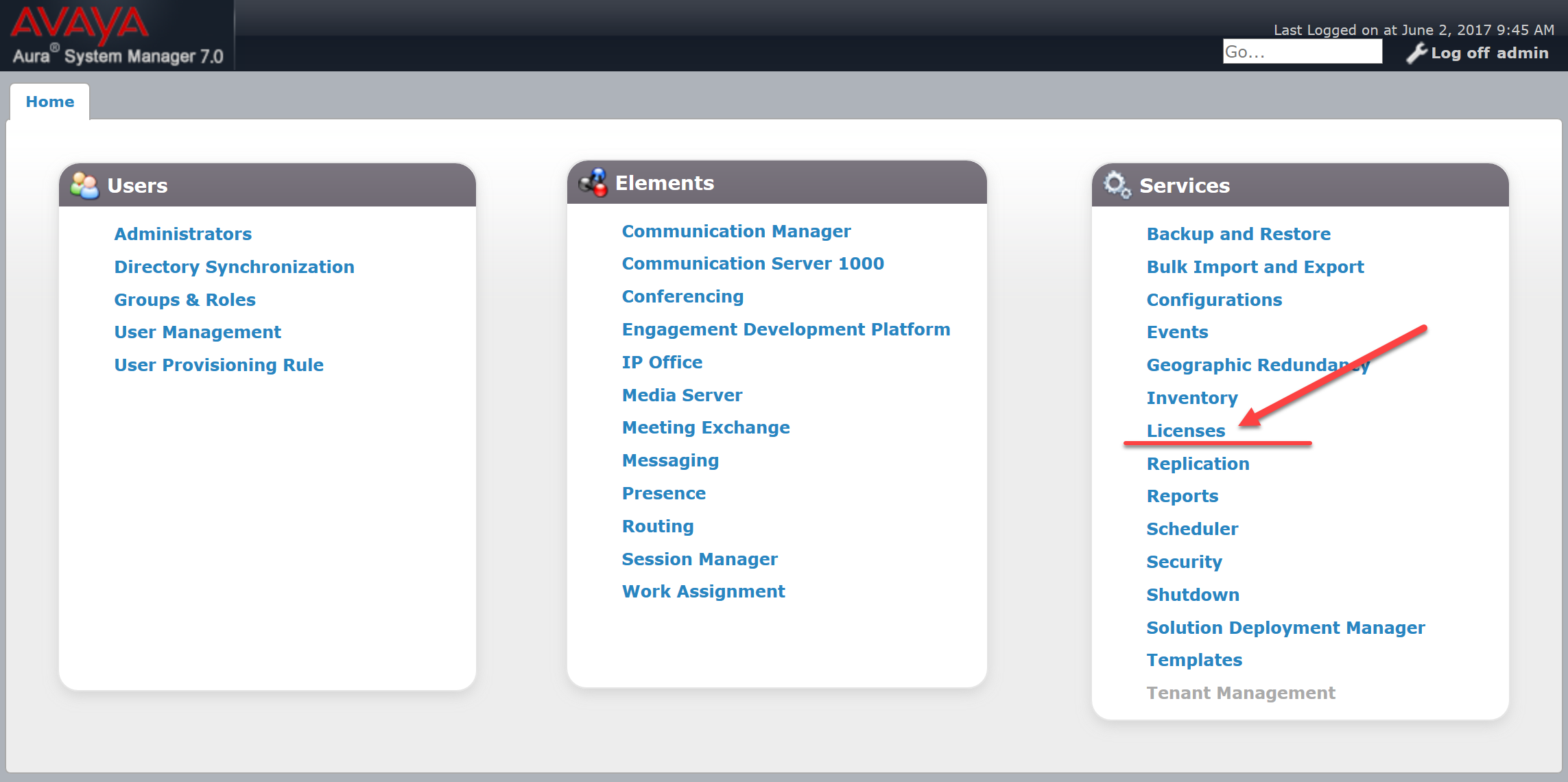 System Manager Licenses