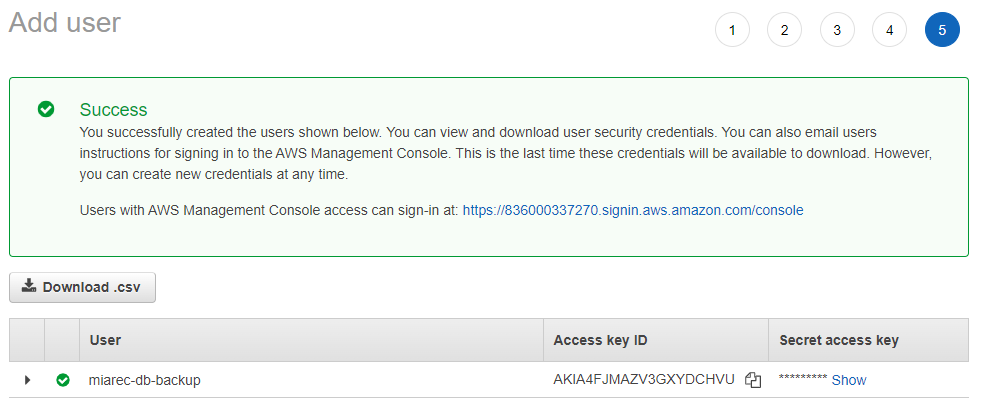 Access Key ID