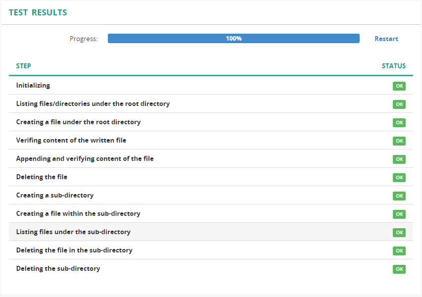 Verify Tests