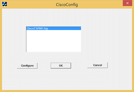 Configure Button