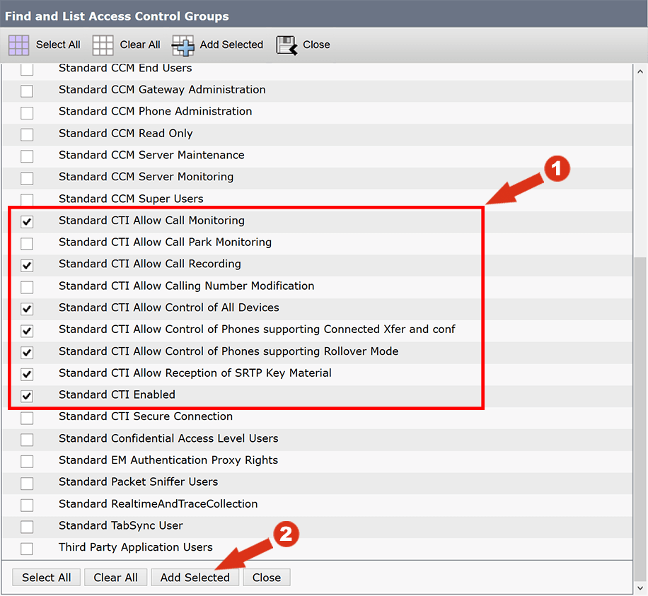 Configure Options