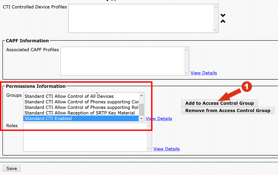 Permissions Information