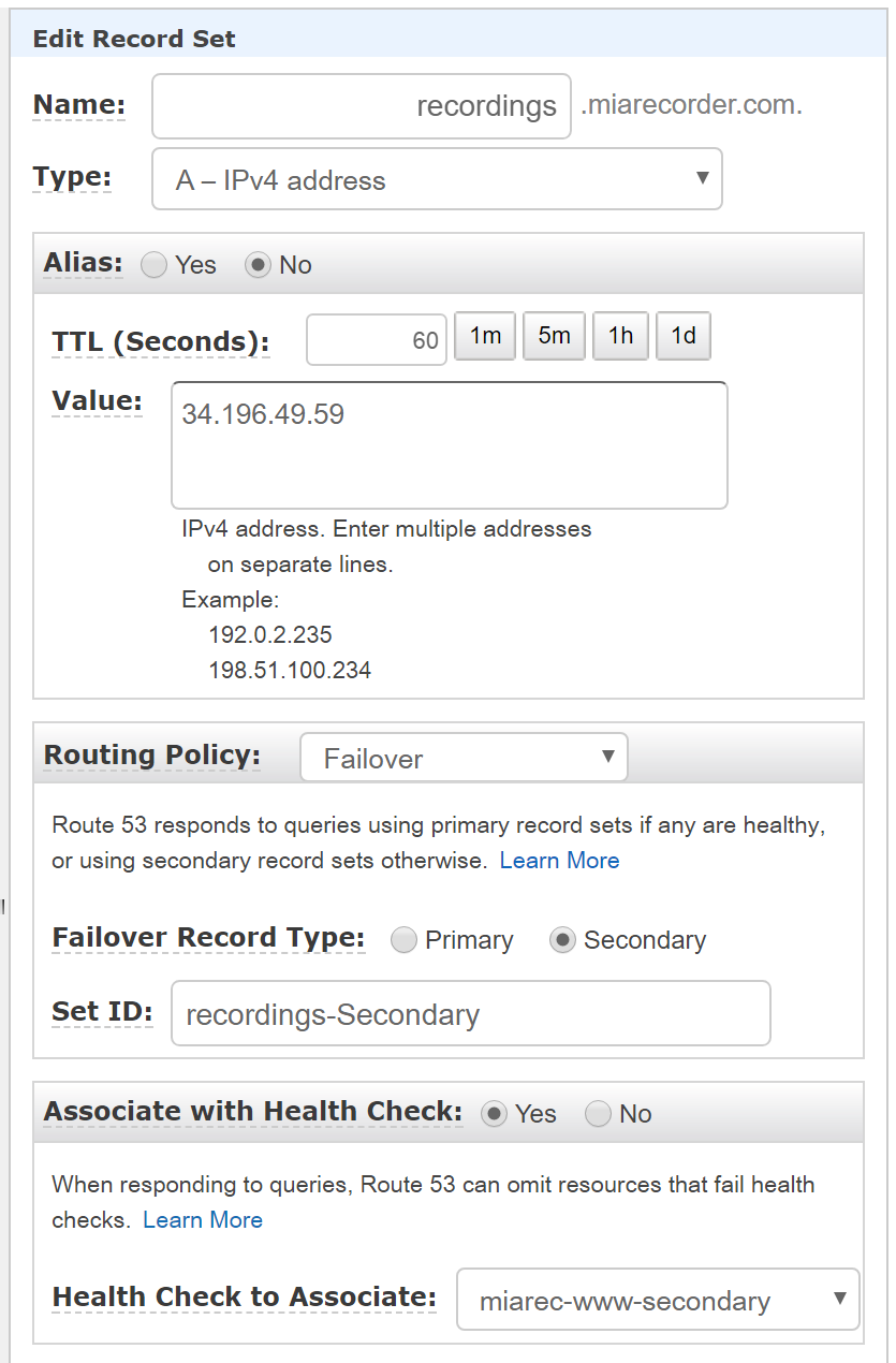 Create DNS A-Record