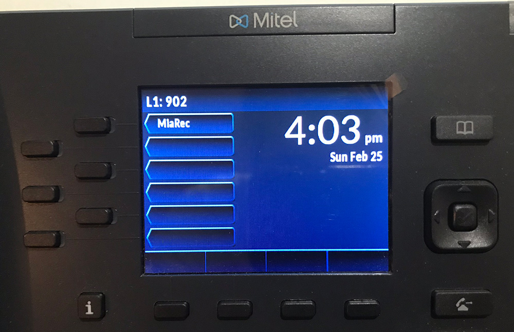 Mitel 6867i Integration