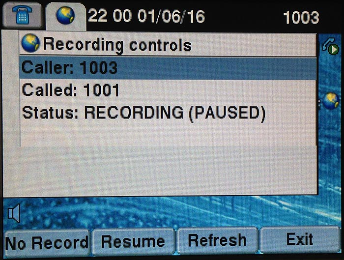 Control MiaRec recording from Cisco hardware phone